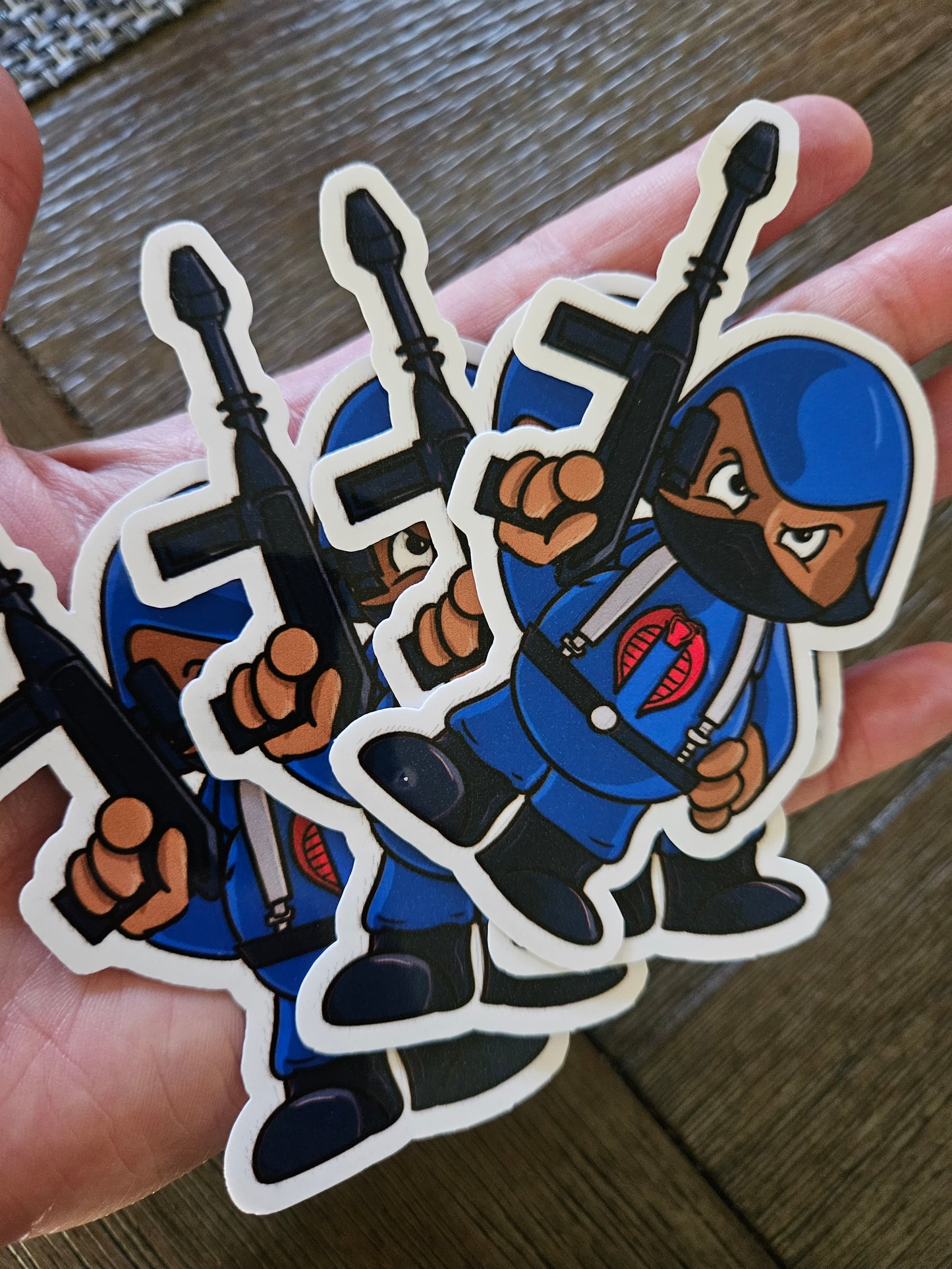 Trooper Bear Sticker - Benjamin Wallace Books