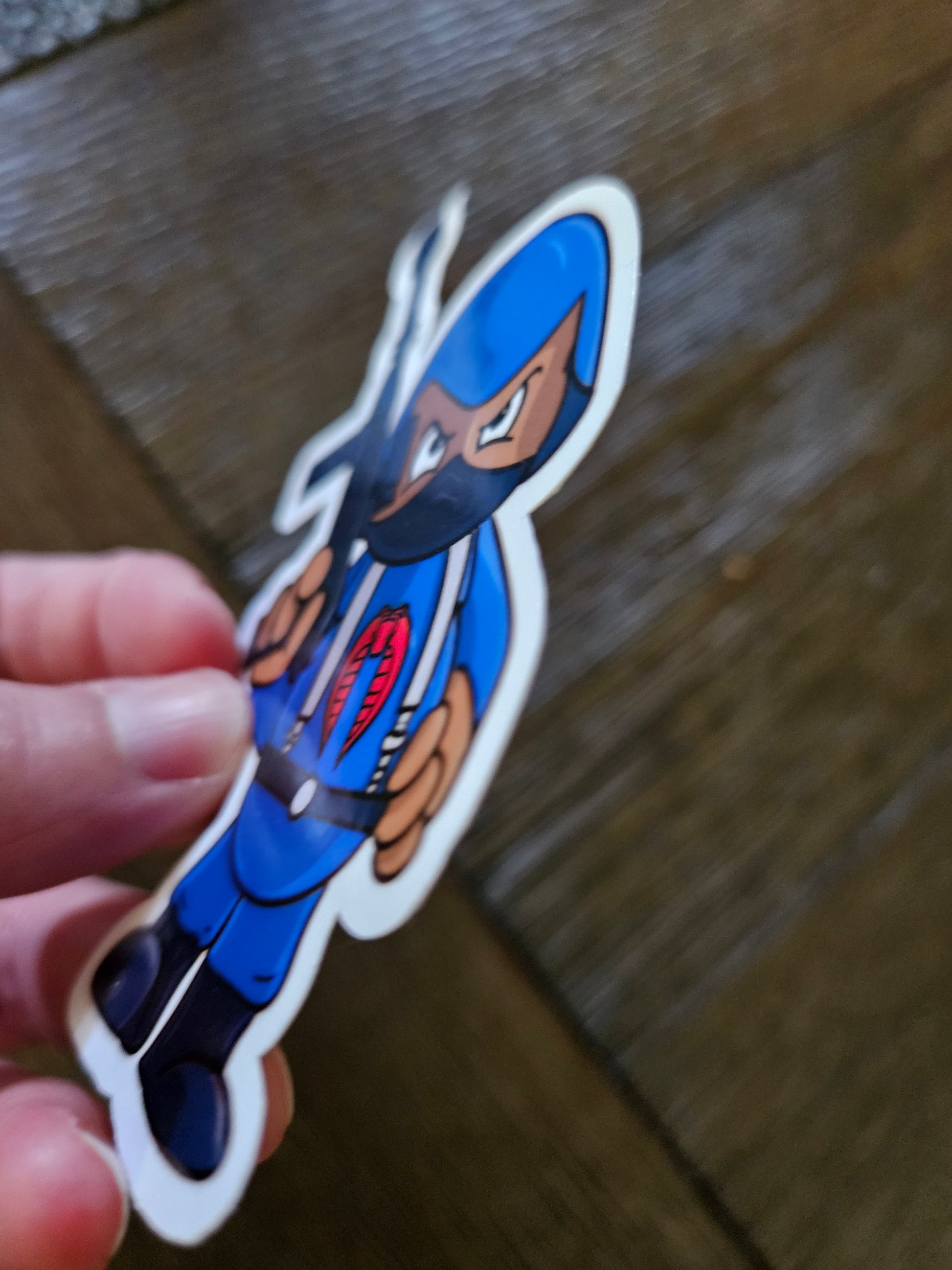 Trooper Bear Sticker - Benjamin Wallace Books