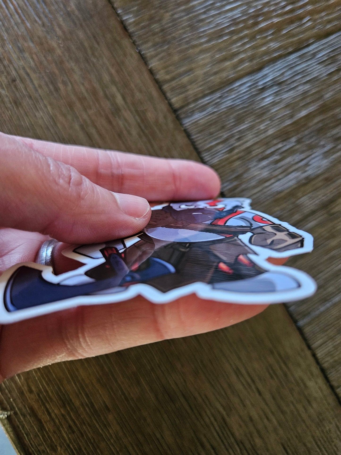 Bear of War sticker - Benjamin Wallace Books