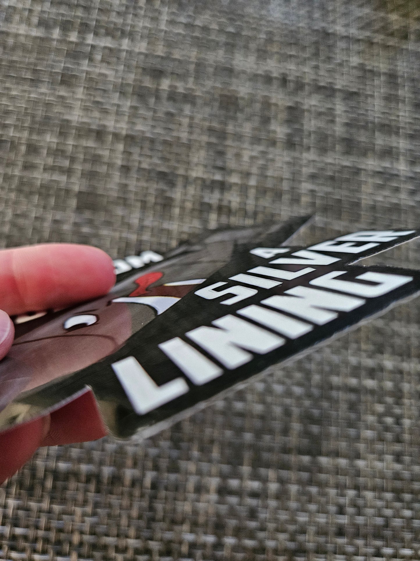 JUMBO Even a Mushroom Cloud Has a Silver Lining Bomb sticker - Benjamin Wallace Books