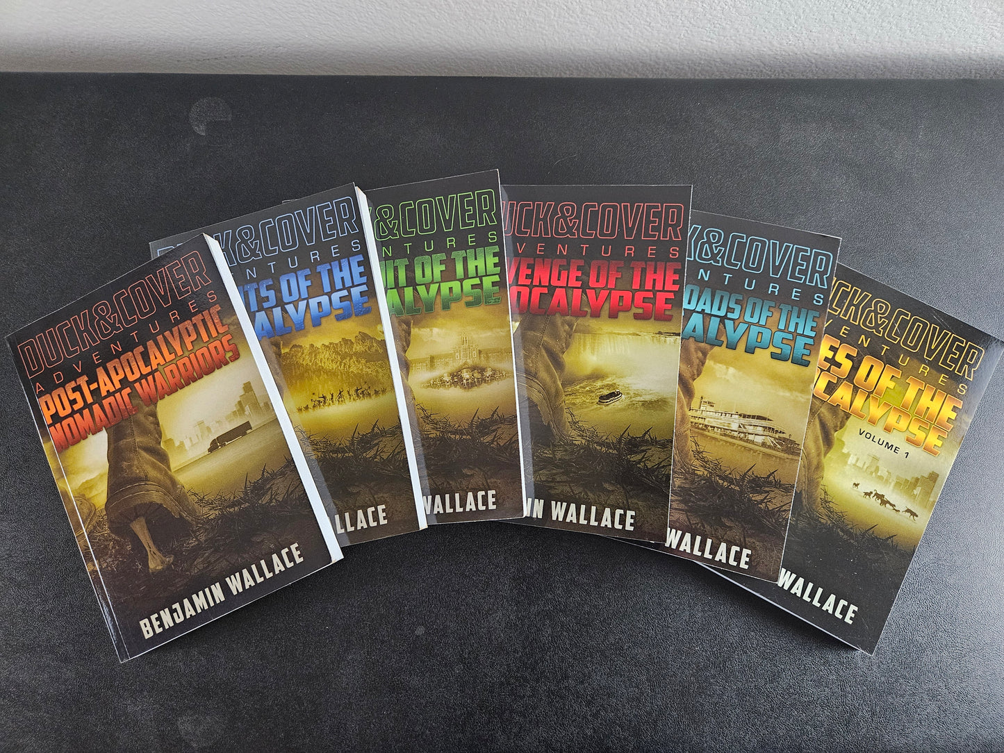 Knights of the Apocalypse: Duck & Cover Adventures Book 2 (Signed Paperback) - Benjamin Wallace Books