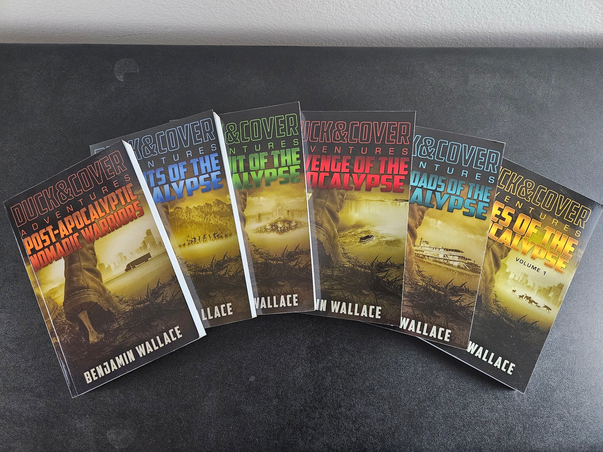 Knights of the Apocalypse: Duck & Cover Adventures Book 2 (Signed Paperback) - Benjamin Wallace Books