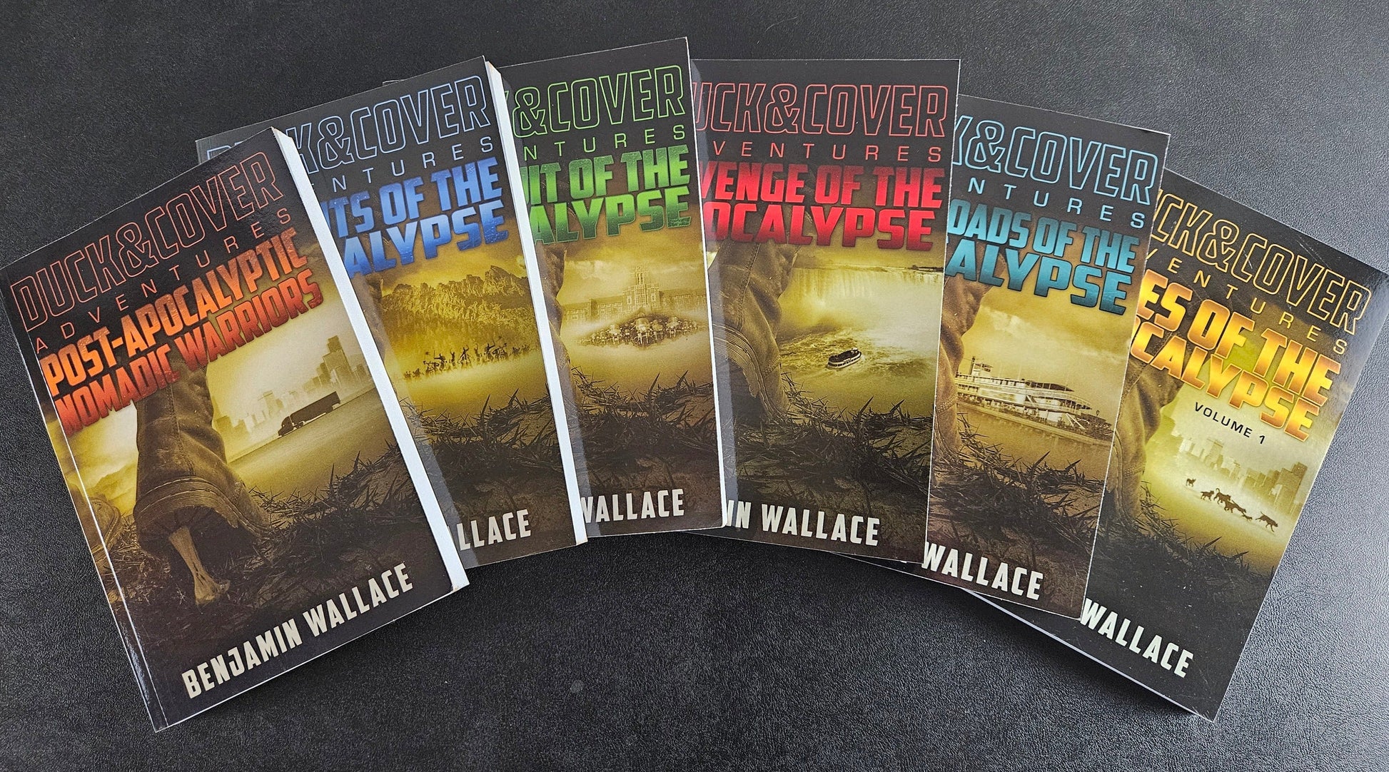 The Complete Duck & Cover Adventures Series (Signed Paperbacks) - Benjamin Wallace Books
