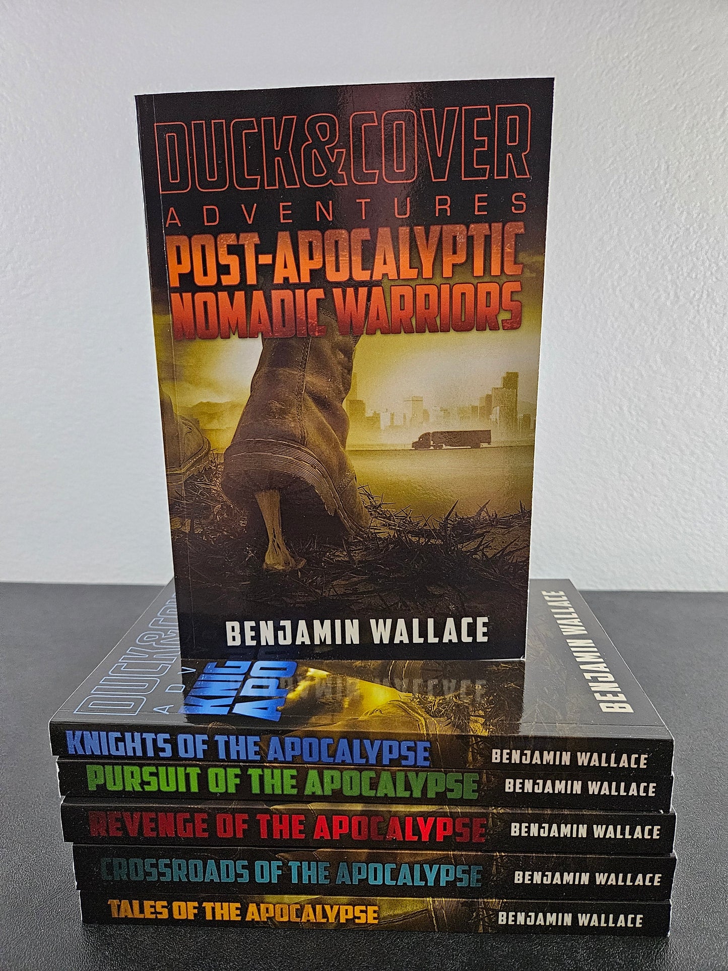 Revenge of the Apocalypse: Duck & Cover Adventures Book 4 (Signed Paperback) - Benjamin Wallace Books