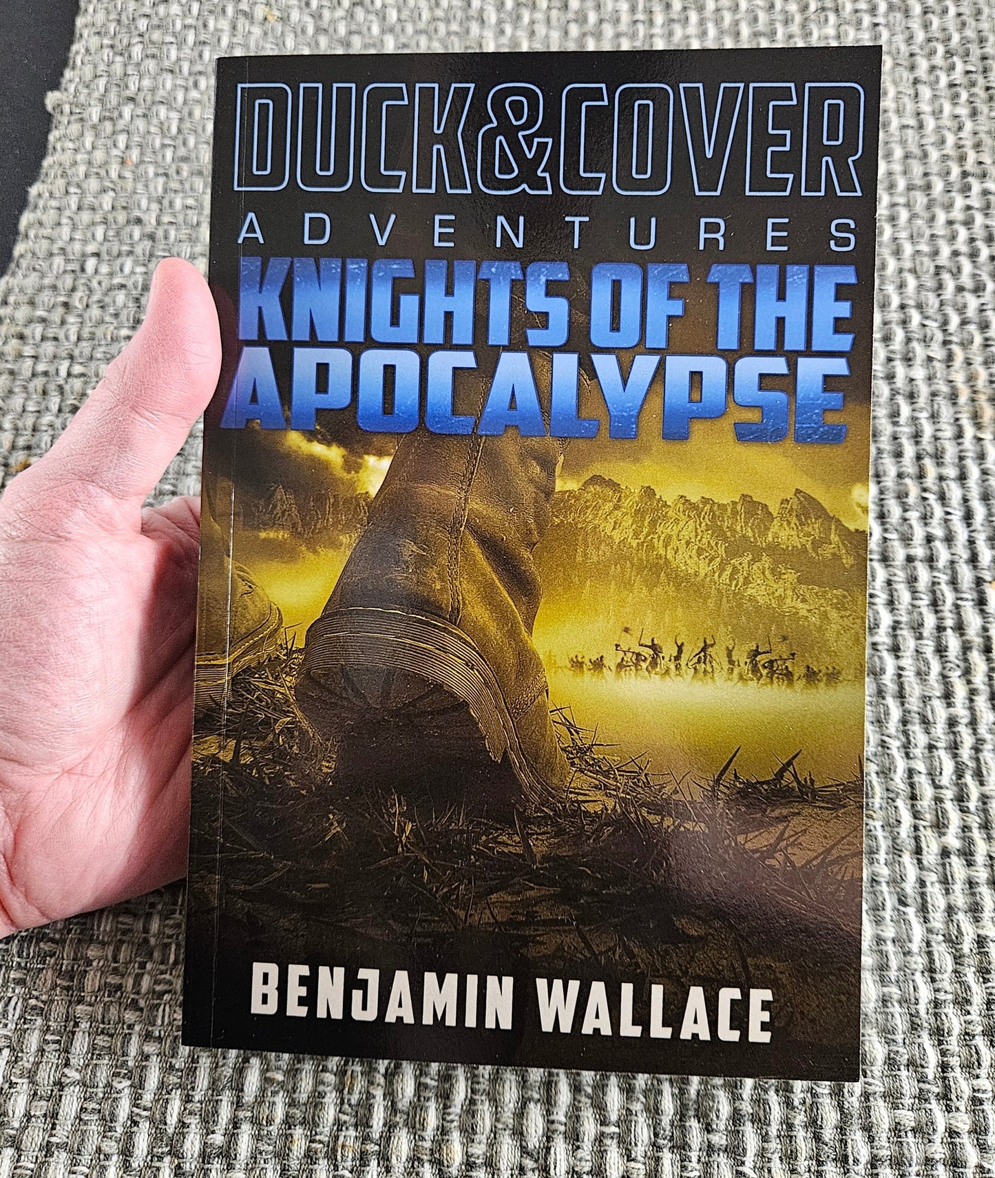 Knights of the Apocalypse: Duck & Cover Adventures Book 2 (Signed Paperback) - Benjamin Wallace Books
