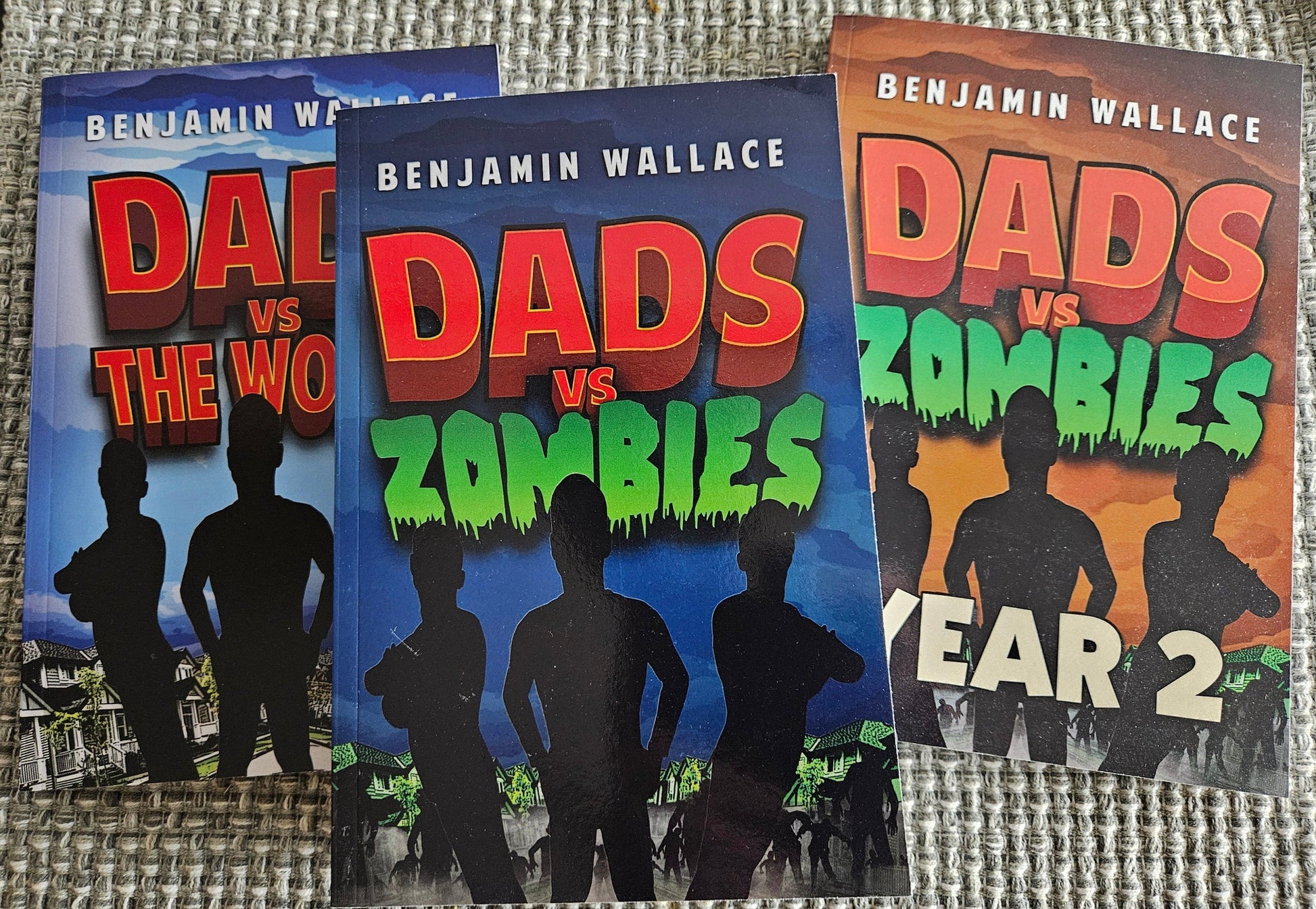 Dads vs. Zombies: Year 2 - Book 3 (Signed Paperback) - Benjamin Wallace Books