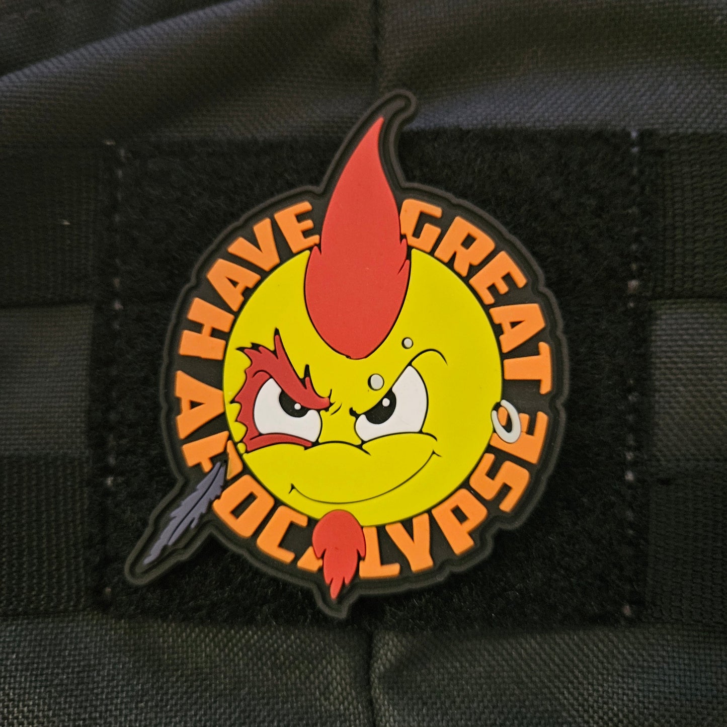 Have a Great Apocalypse Morale Patch (PVC) - Benjamin Wallace Books