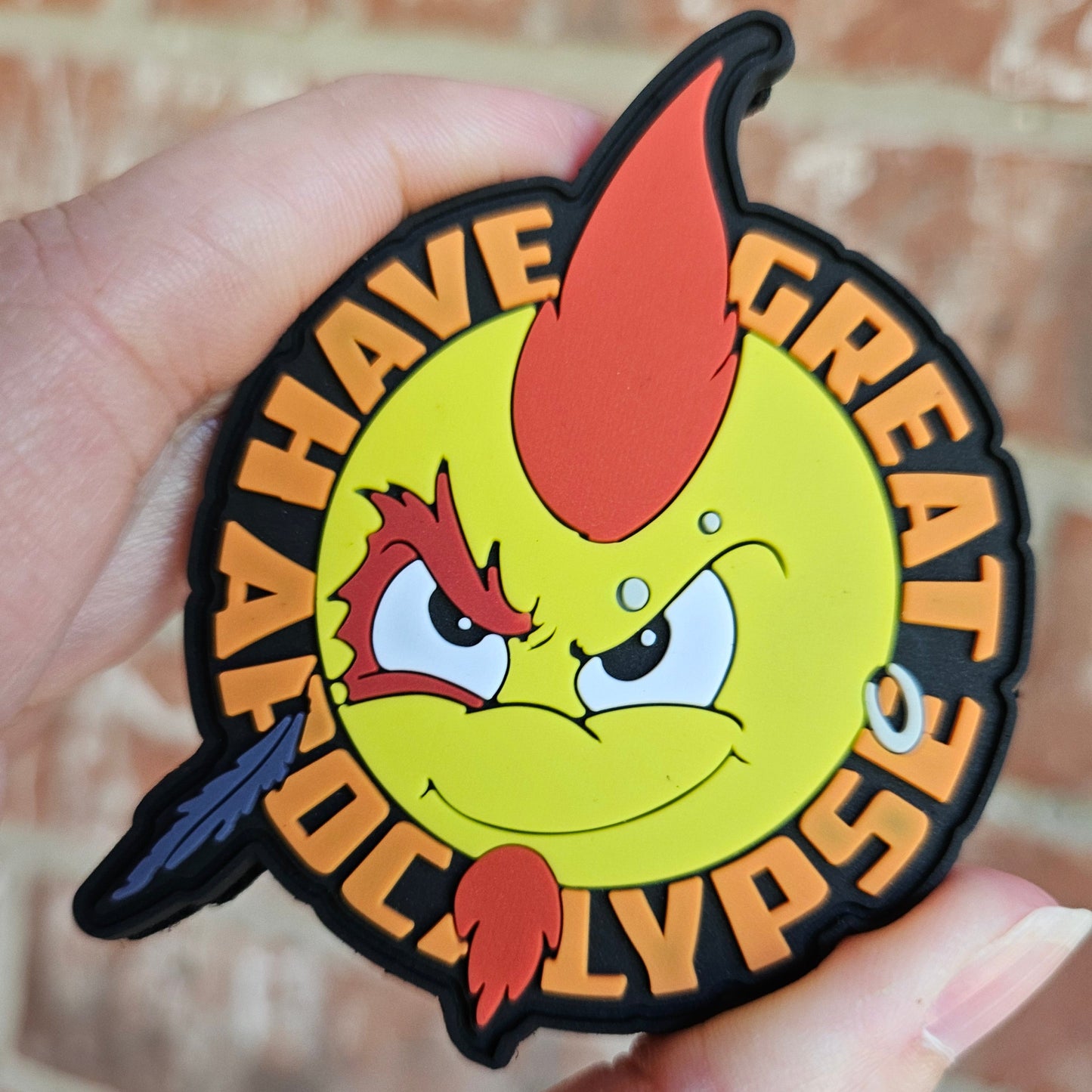 Have a Great Apocalypse Morale Patch (PVC) - Benjamin Wallace Books