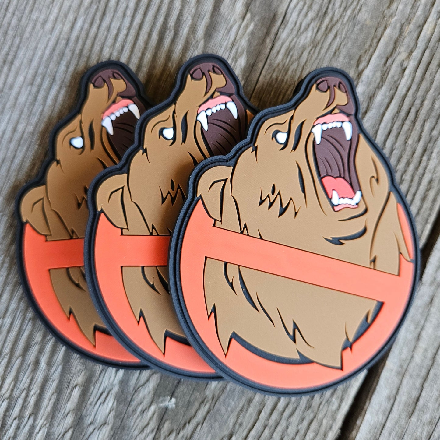 No Bears Morale Patch (PVC) - Benjamin Wallace Books