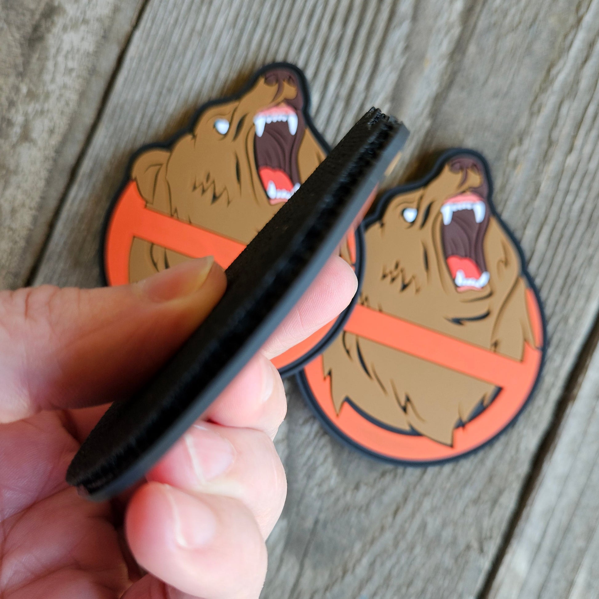 No Bears Morale Patch (PVC) - Benjamin Wallace Books