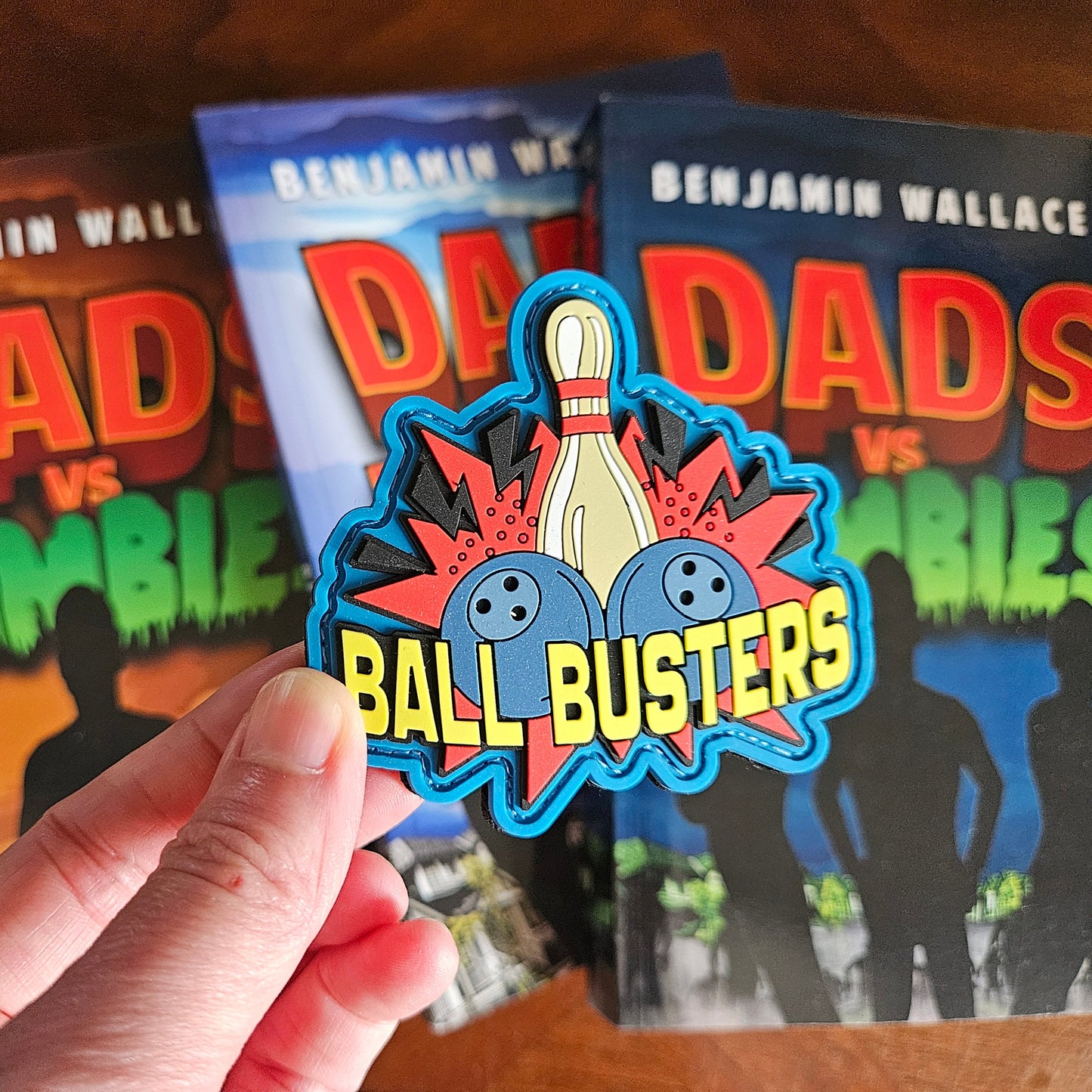Ball Busters Morale Patch (PVC) - Benjamin Wallace Books