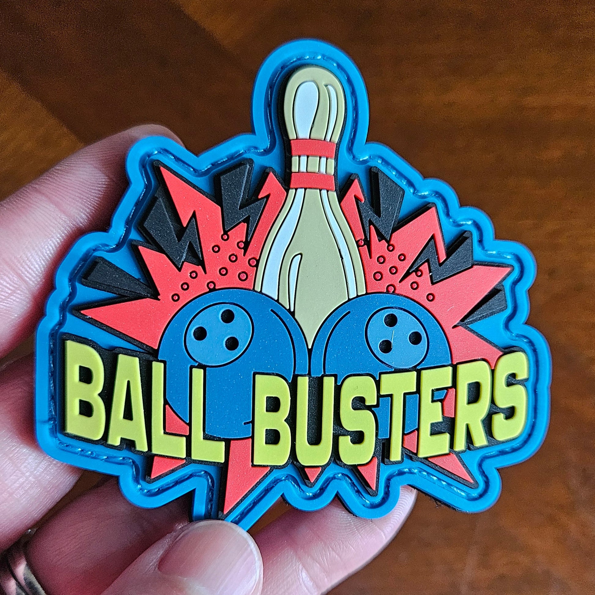 Ball Busters Morale Patch (PVC) - Benjamin Wallace Books