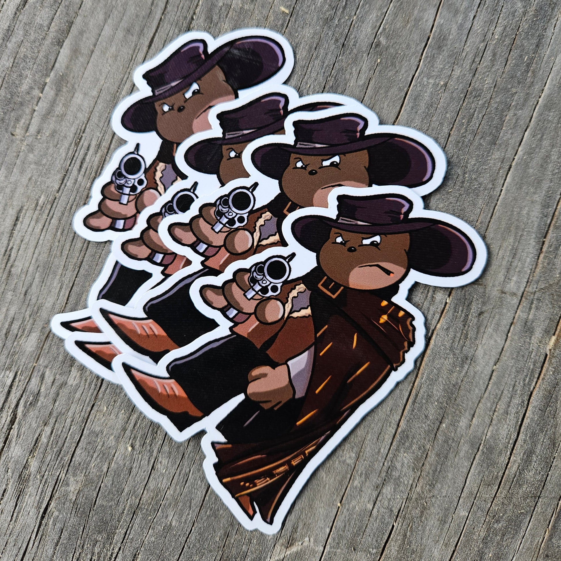 Bear with No Name sticker - Benjamin Wallace Books