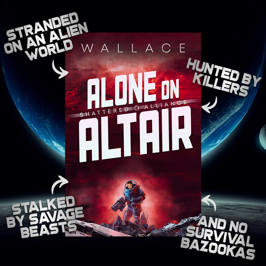 Shattered Alliance Saga - Books 1-3 (Signed Paperbacks) - Benjamin Wallace Books