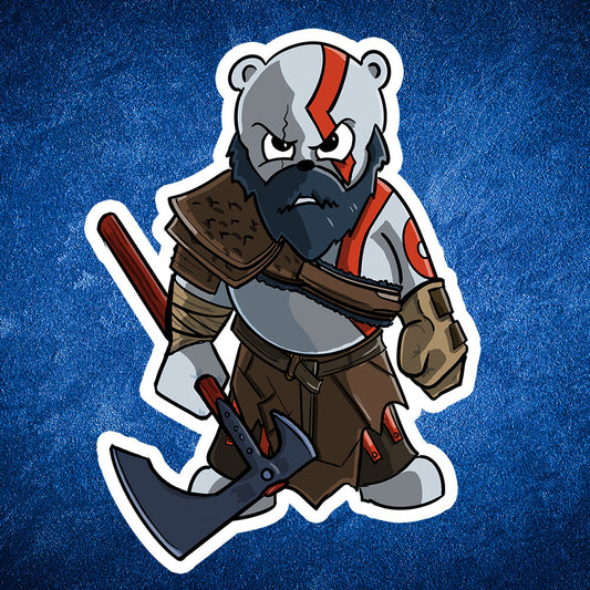 Bear of War sticker - Benjamin Wallace Books