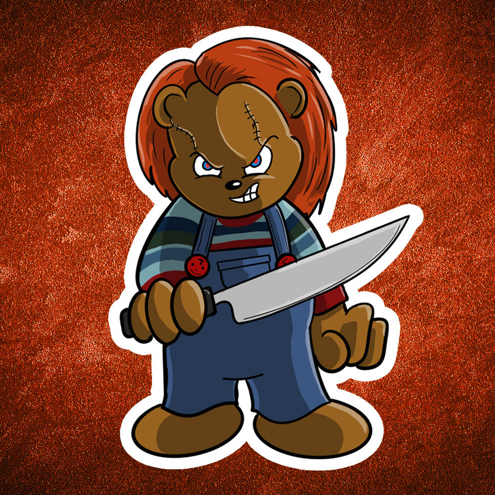 Bearbie Doll sticker - Benjamin Wallace Books