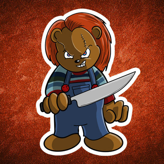 Bearbie Doll sticker - Benjamin Wallace Books