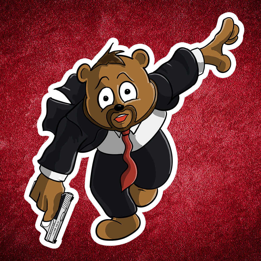 Bear Hard sticker pack