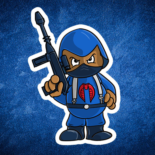 Trooper Bear Sticker - Benjamin Wallace Books