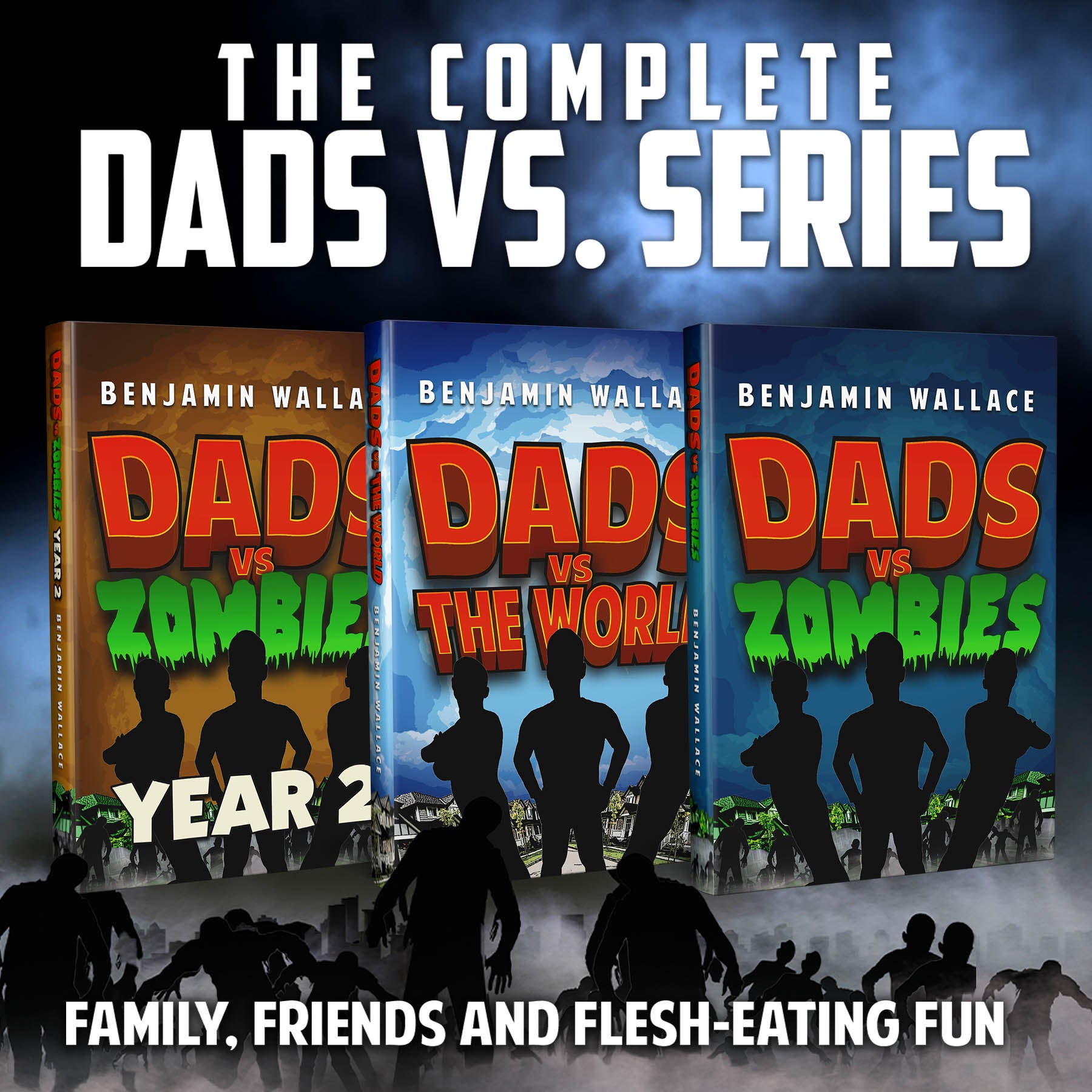 The Complete Dads vs. Series (Signed Paperbacks) - Benjamin Wallace Books