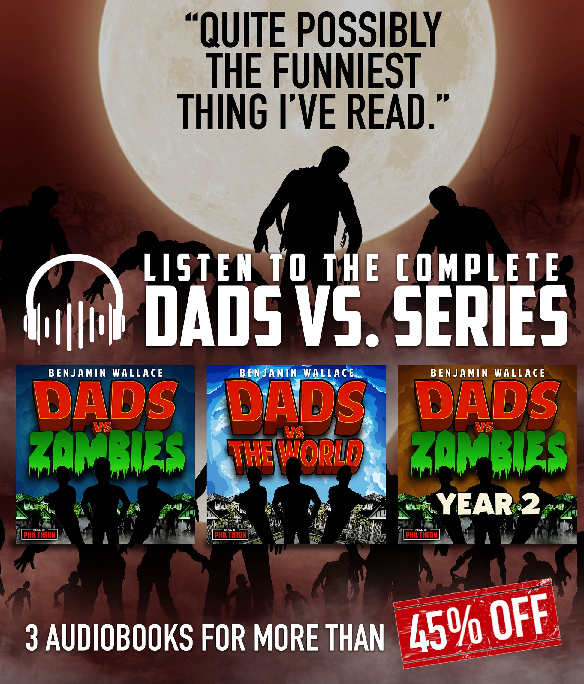 The Complete Dads vs. Series (Audiobooks) - Benjamin Wallace Books