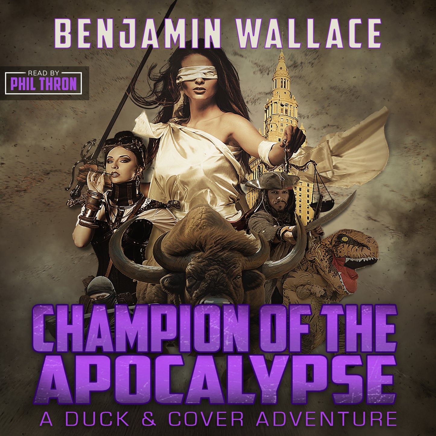 Champion of the Apocalypse: Duck & Cover Adventures Book 6 (Audiobook) - Benjamin Wallace Books