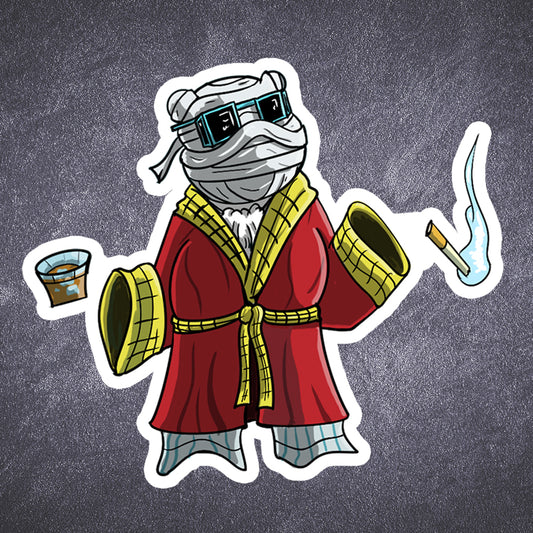Invisible Bear sticker
