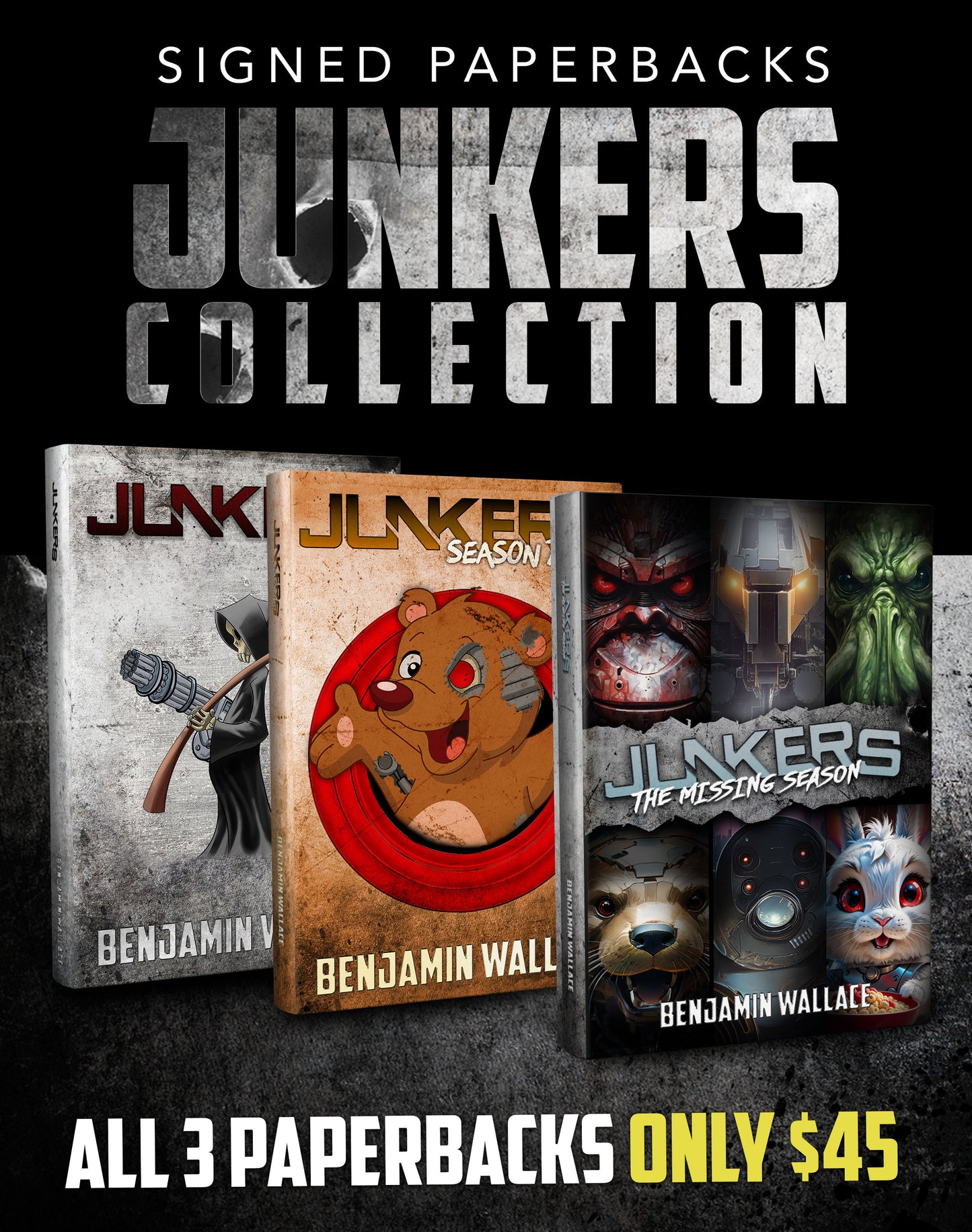 Junkers Series (Signed Paperbacks) - Benjamin Wallace Books
