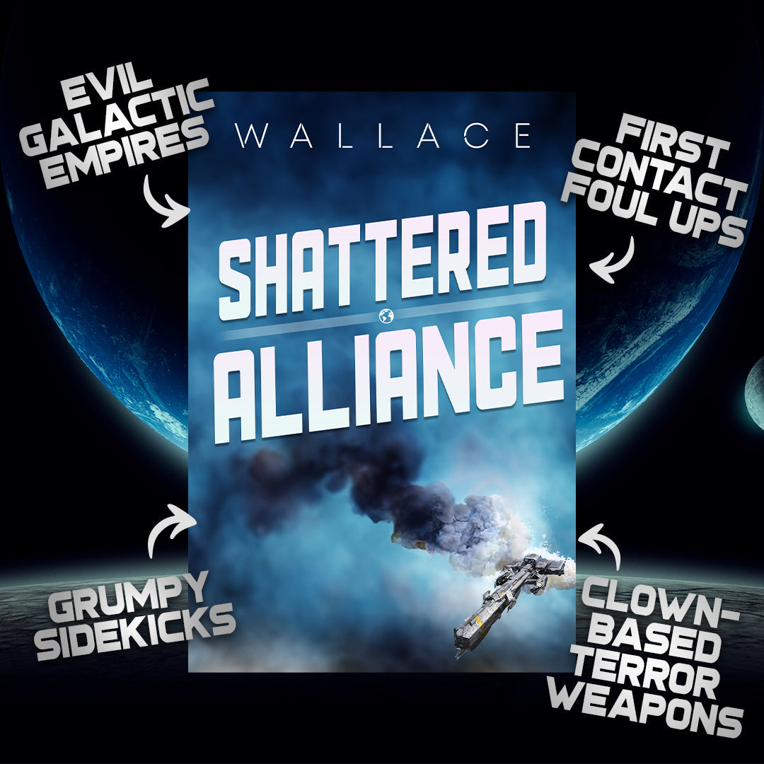 Shattered Alliance Saga - Books 1-3 (Signed Paperbacks) - Benjamin Wallace Books