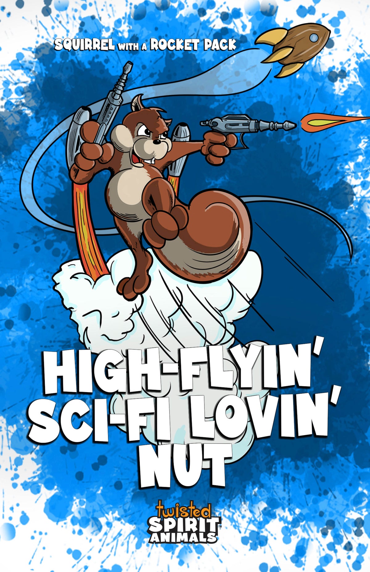 Squirrel with a Rocket Pack Bundle