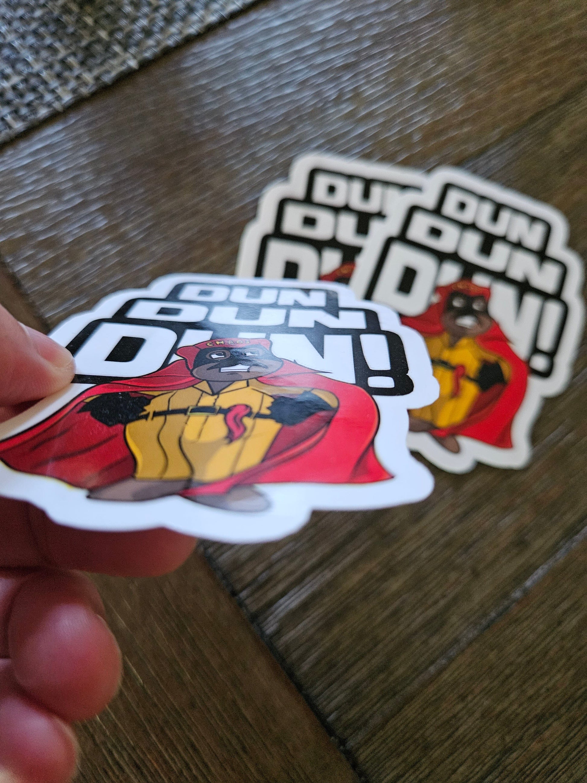 Chaos Bear sticker sticker DangerBearIndustries