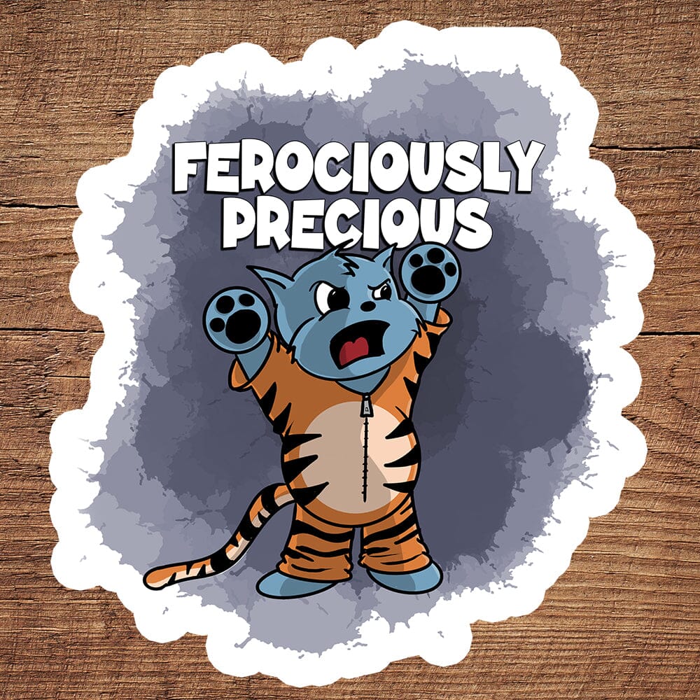 Kitten in a Tiger Onesie sticker pack DangerBearIndustries