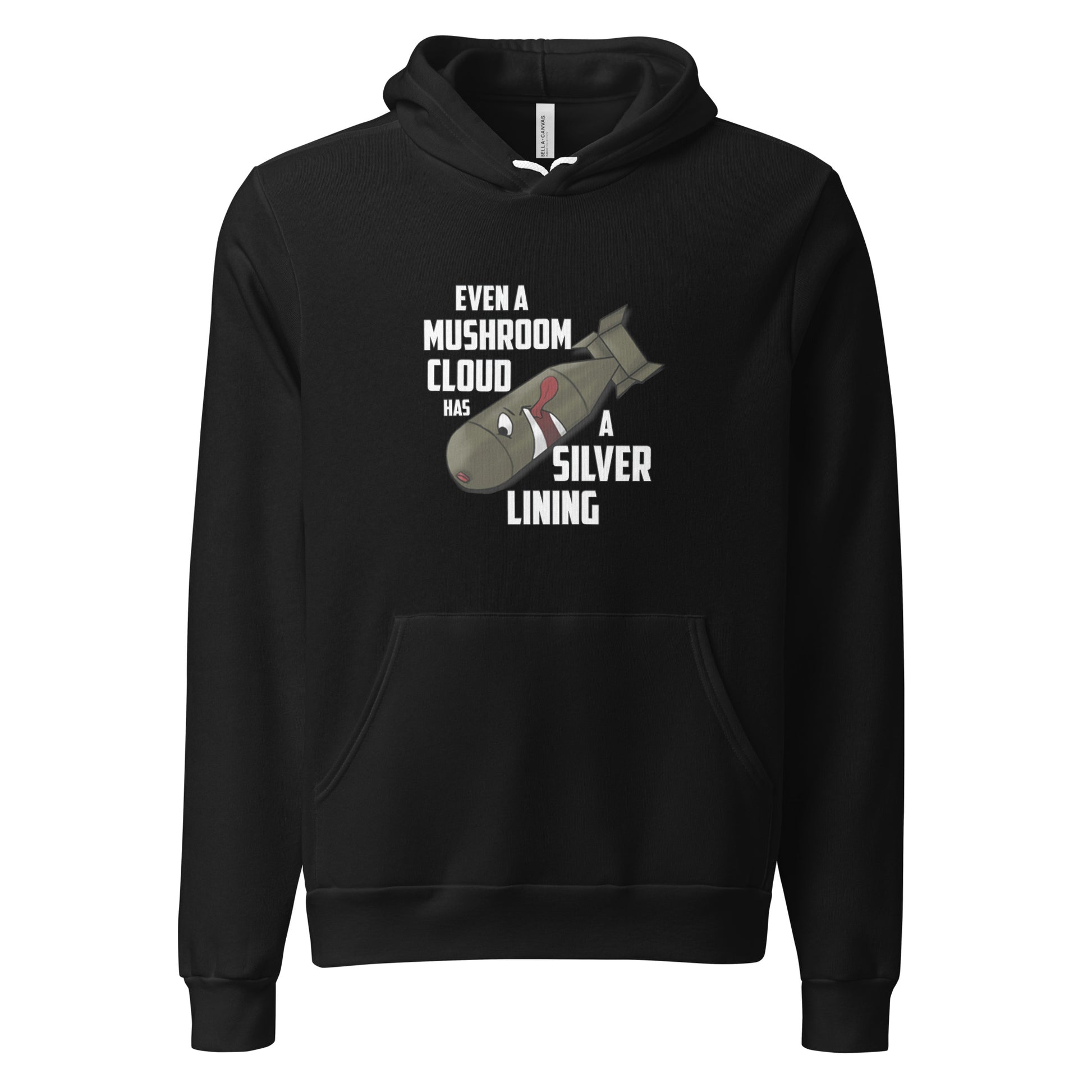 Even a Mushroom Cloud Has a Silver Lining Unisex hoodie - Benjamin Wallace Books