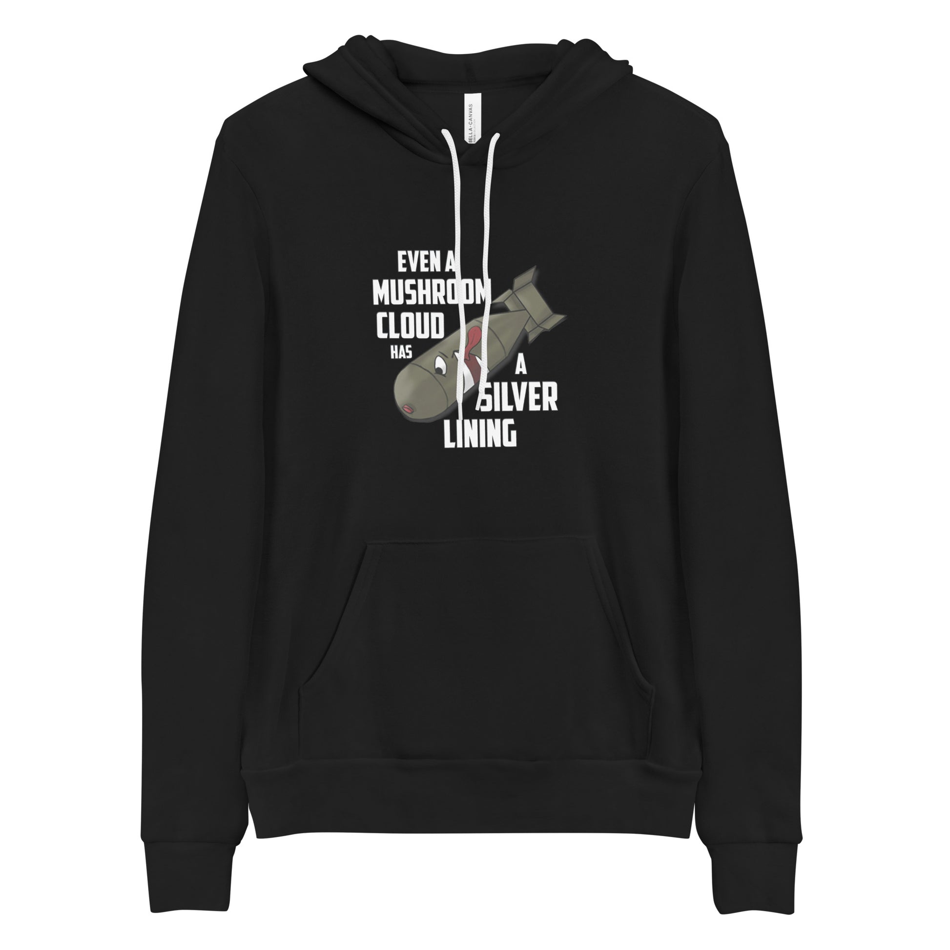 Even a Mushroom Cloud Has a Silver Lining Unisex hoodie - Benjamin Wallace Books