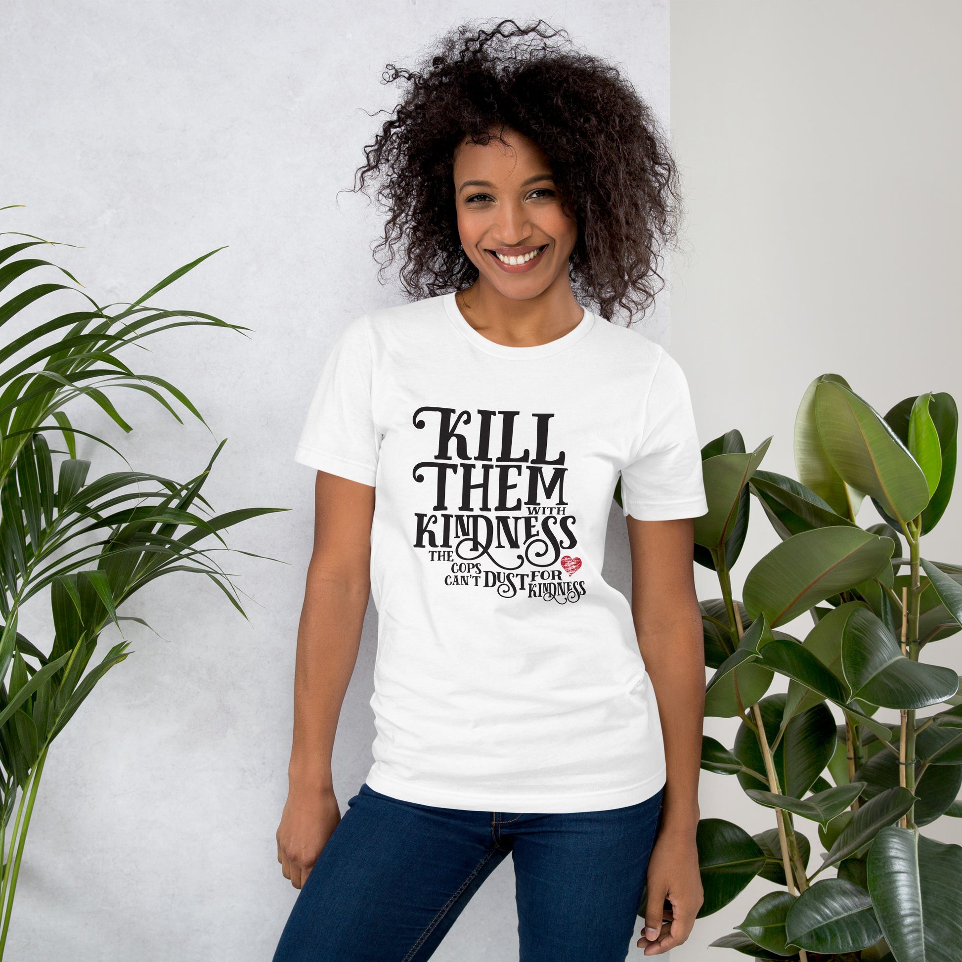 Kill Them with Kindness Unisex t-shirt - Benjamin Wallace Books
