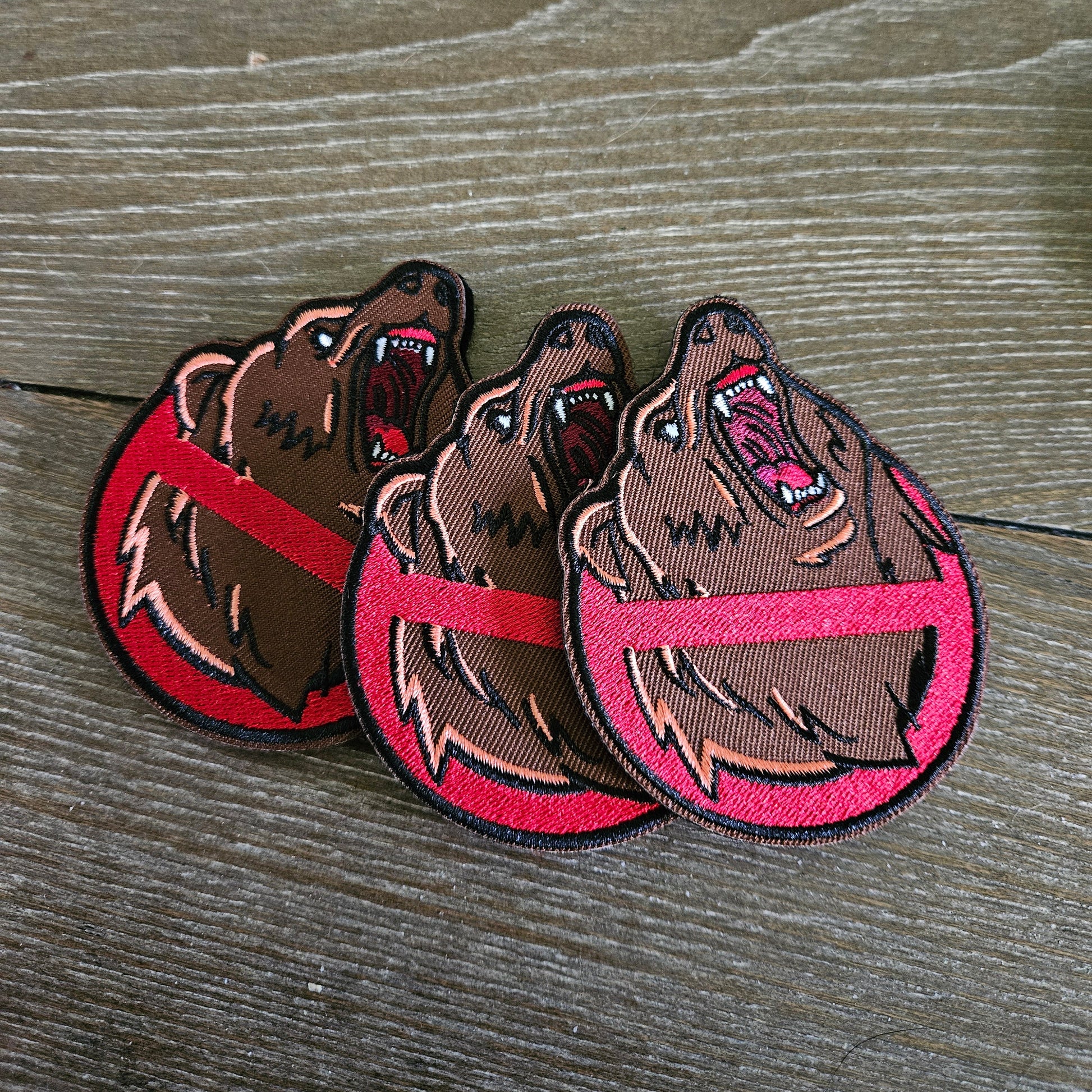 No Bears Morale Patch (Embroidered) - Benjamin Wallace Books