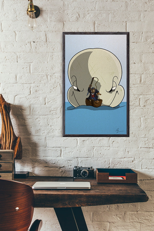 Bear She Blows 11x17 Print - Benjamin Wallace Books