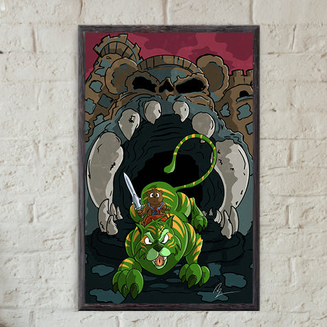 He-Bear 11x17 Print - Benjamin Wallace Books