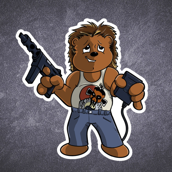 Bear Trouble in Little China sticker pack - Benjamin Wallace Books