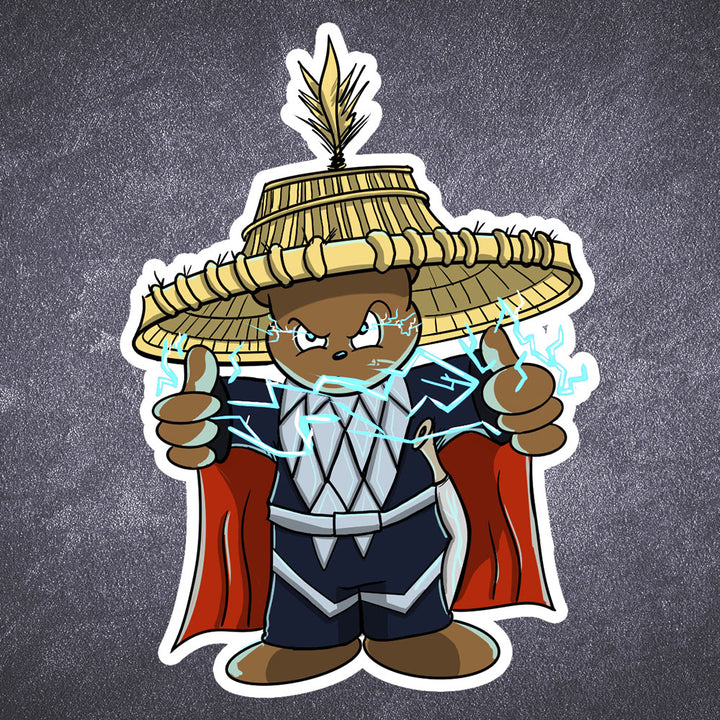 Bear Trouble in Little China sticker pack - Benjamin Wallace Books