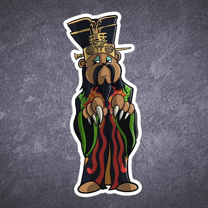 Bear Trouble in Little China sticker pack - Benjamin Wallace Books