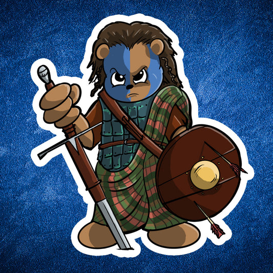 Bearheart sticker - Benjamin Wallace Books