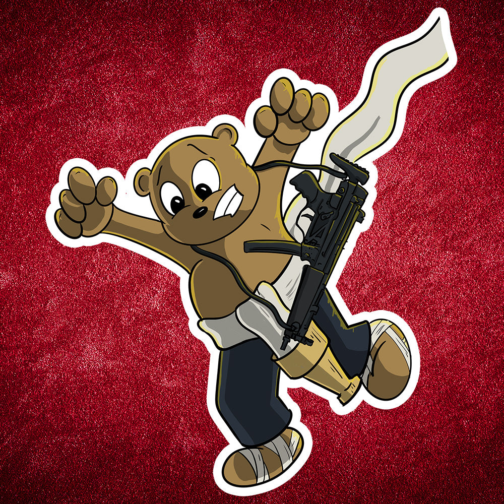 Bear Hard sticker pack