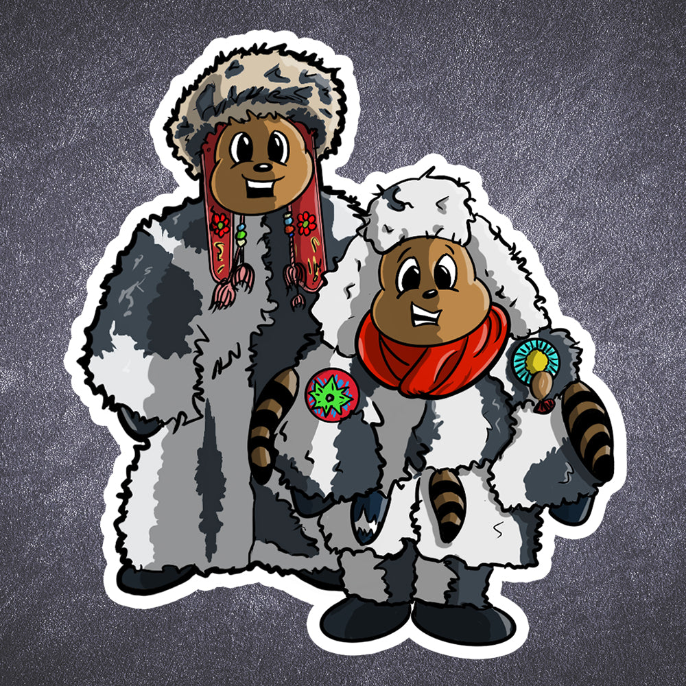 Bears Like Us sticker - Benjamin Wallace Books