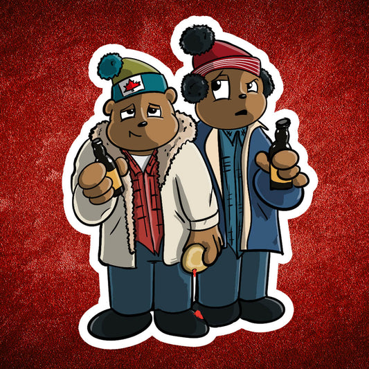 The Hosers sticker - Benjamin Wallace Books