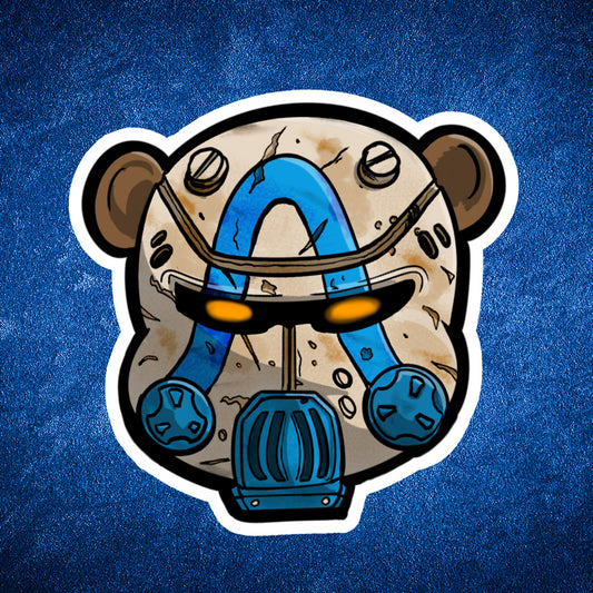Borderbear sticker