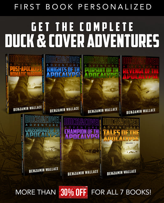 The Complete Duck & Cover Adventures Series (Paperbacks) - Benjamin Wallace Books