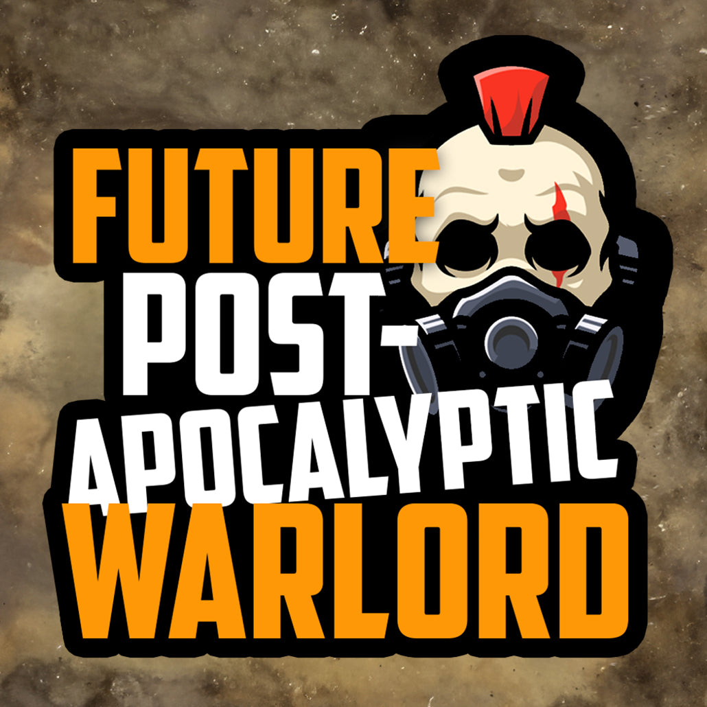 Future Post-Apocalyptic Warlord Sticker