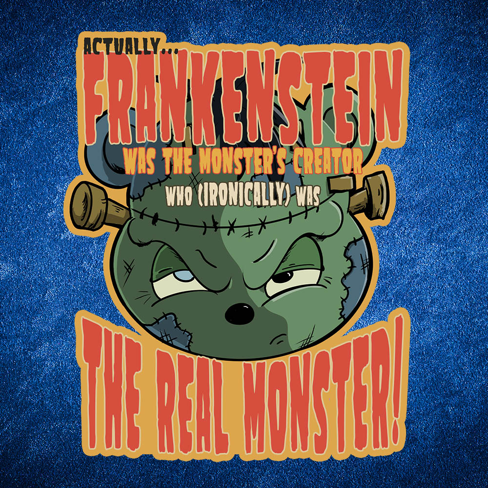 Frankenbearenstein sticker