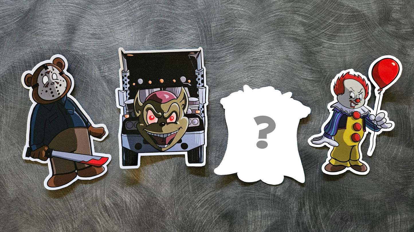 Horror sticker pack